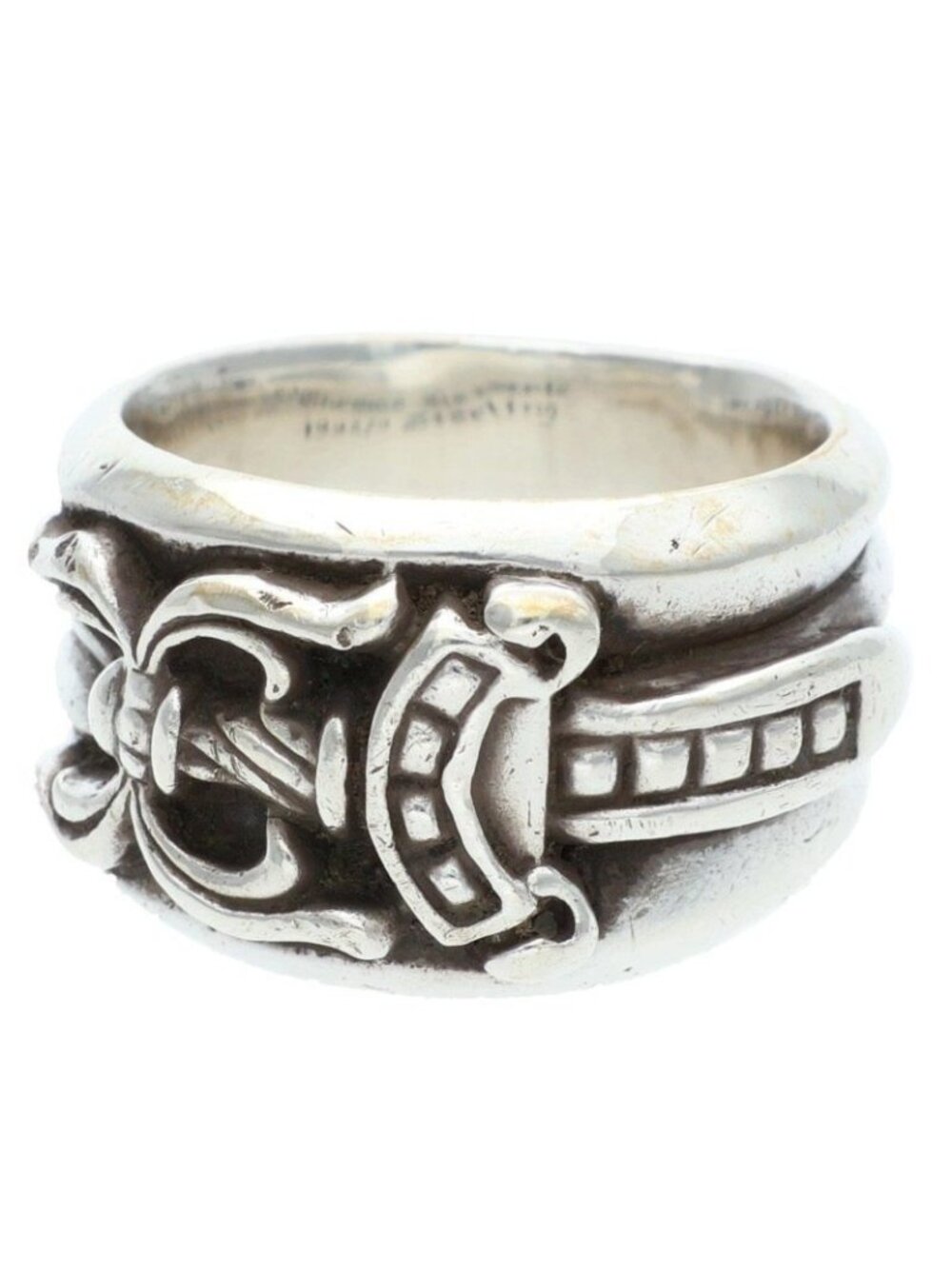 Chrome Hearts Dagger Silver Ring